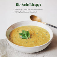 Kartoffelsuppe im Teller