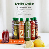 Gemüsesäfte und Granatapfelsaft