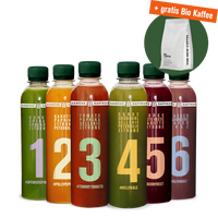 3-Tage Gemüse-Saftkur inkl. Premium Decaf