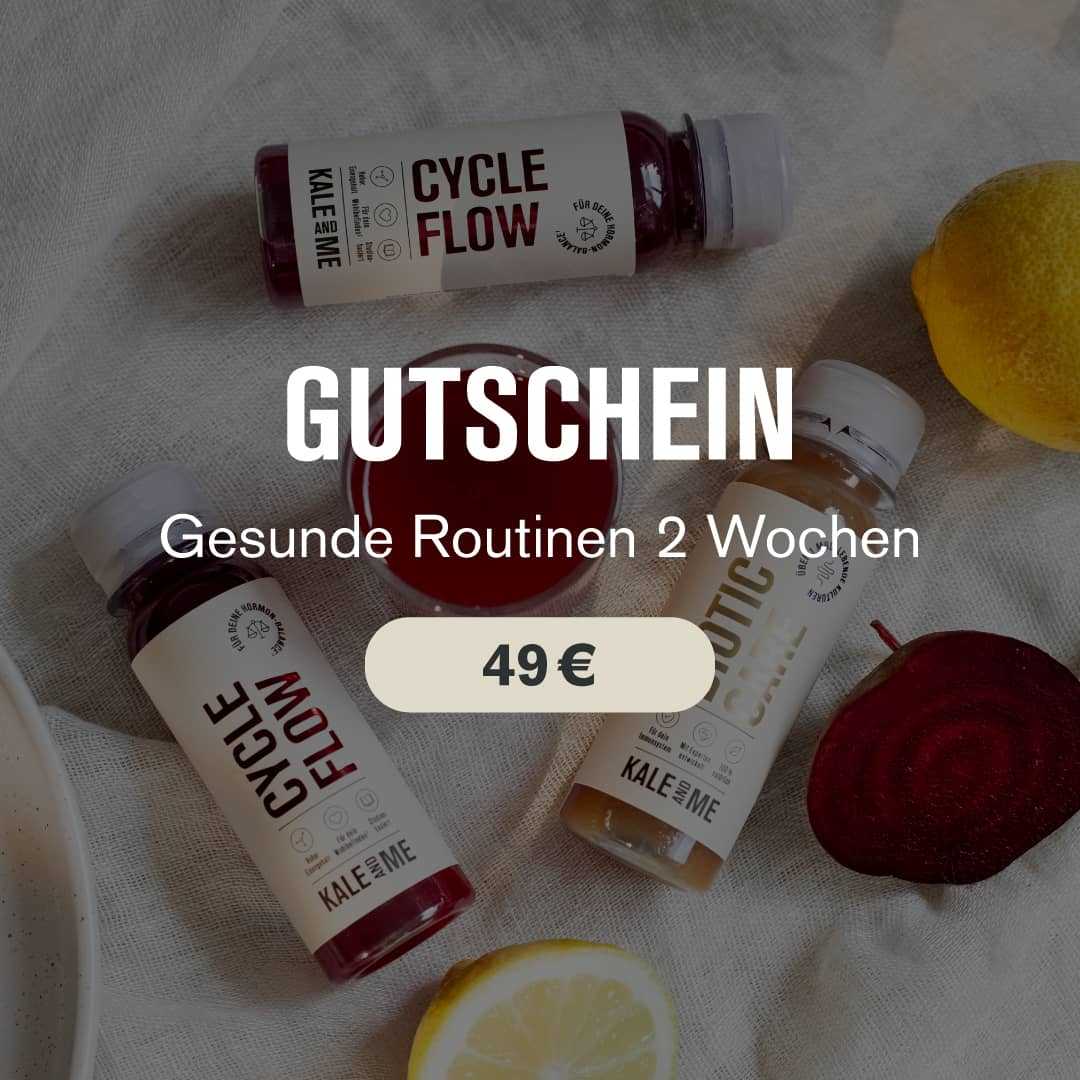 Gutschein Grafik mit Shot Flaschen