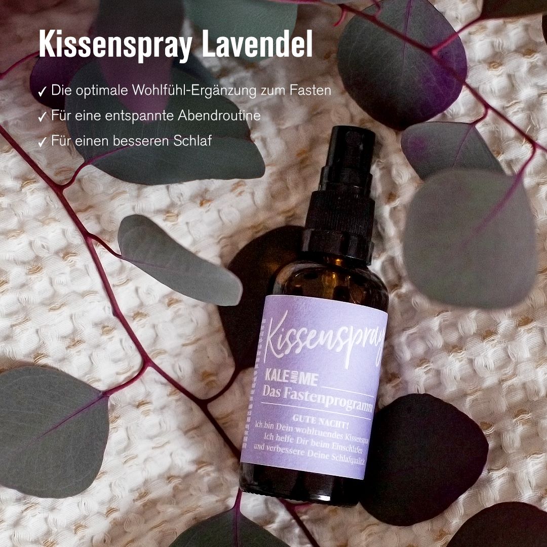 Kissenspray auf Kissen liegend