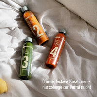 3 Saftkur Säfte auf Decke