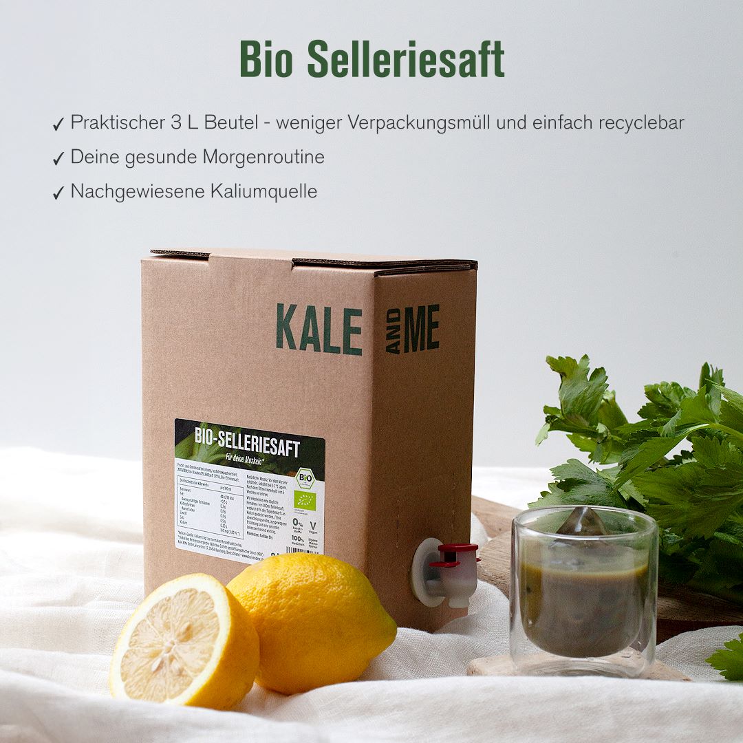Selleriesaft im Bag-in-Box