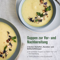 Suppe auf Teller